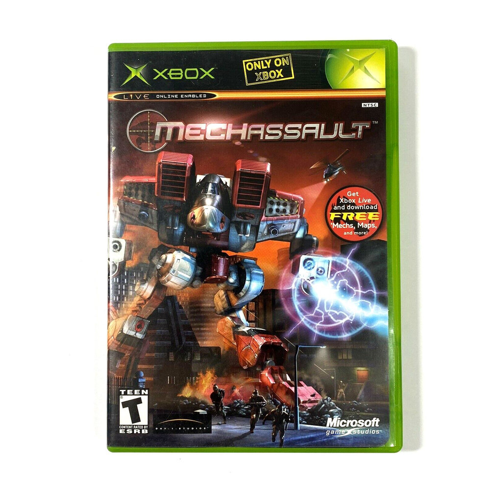 Pre-Owned MechAssault Video Game  (Microsoft Xbox, 2002) Tested